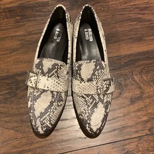 Snake Skin Loafers